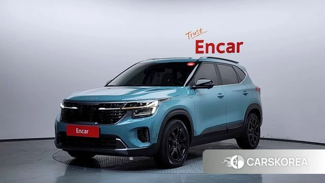 Kia The New Seltos 2022 Небесно-голубой из Кореи