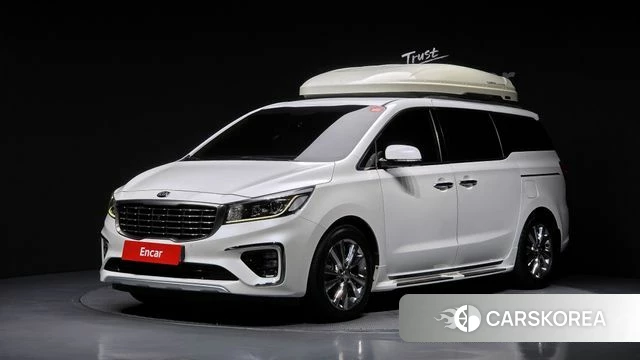 Kia The New Carnival 2019 Белый из Кореи