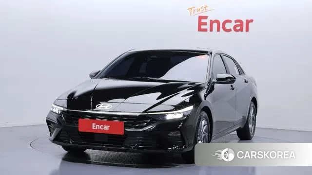 Hyundai The New Avante (CN7) 2023 Черный из Кореи