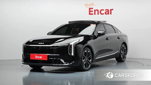 Kia The New K8 Hybrid 2024 Черный из Кореи