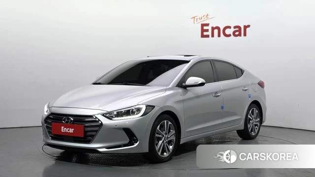 Hyundai Avante AD 2018 Серебряный из Кореи