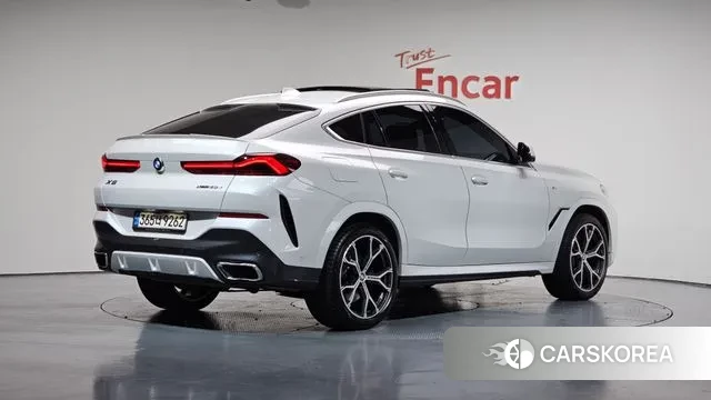 BMW X6 (G06) 2020 Белый из Кореи