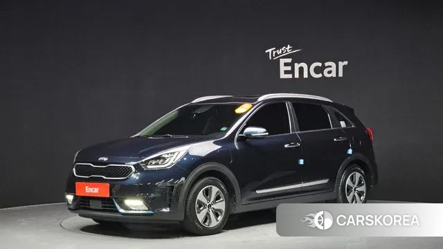 Kia Niro 2018 Черный из Кореи