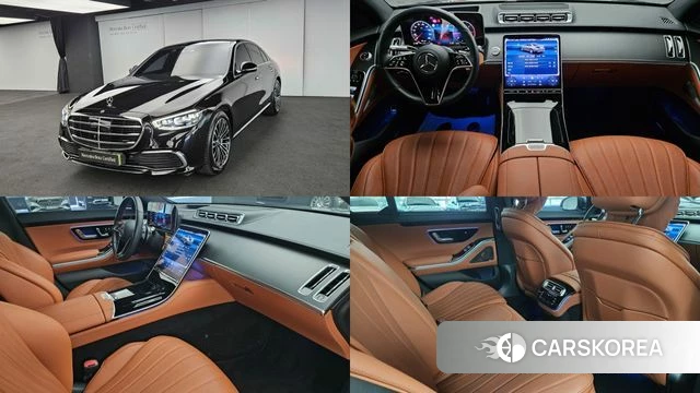 Mercedes-Benz S-Class W223 2025 Черный из Кореи