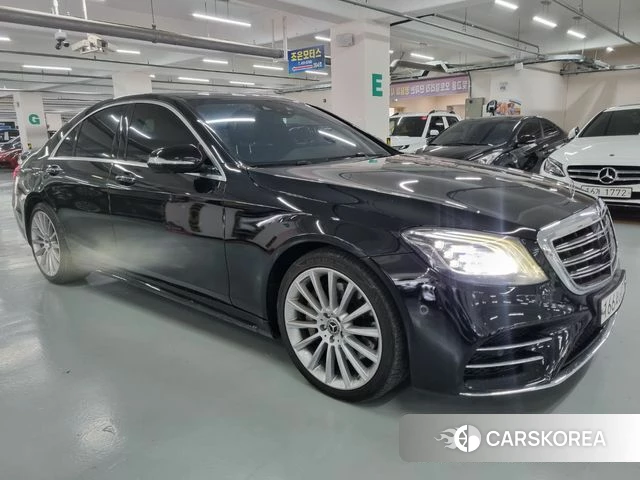 Mercedes-Benz S-Class W222 2018 Черный из Кореи