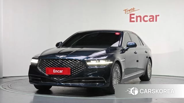 Genesis G90 2020 Синий нефрит из Кореи