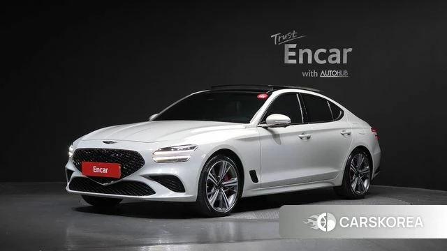 Genesis The New G70 2023 Серебристо-серый из Кореи