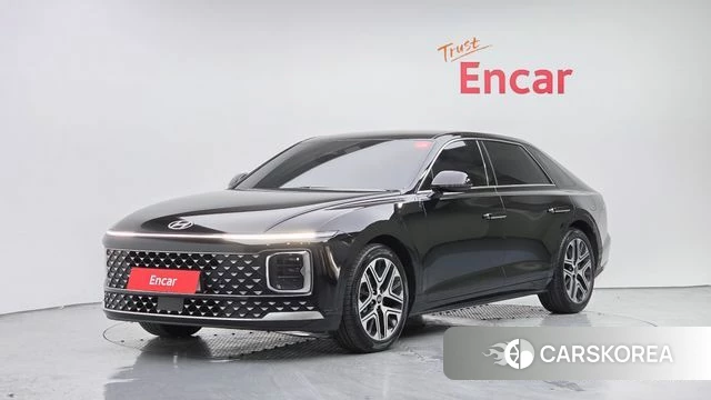 Hyundai Grandeur Hybrid (GN7) 2024 Черный из Кореи