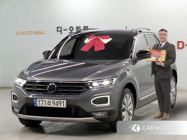 Volkswagen T-Roc 2022 Серый из Кореи