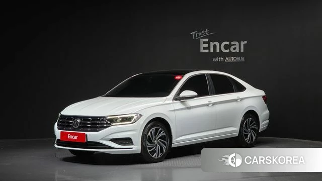 Volkswagen 7th Generation of Jetta 2021 Белый из Кореи