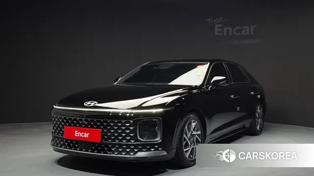 Hyundai Grandeur (GN7) 2023 Черный из Кореи