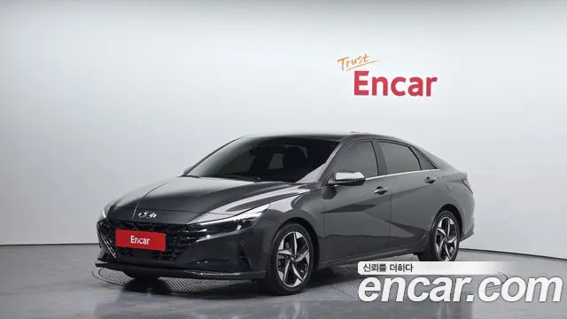 Hyundai Avante (CN7) 2020 Серый из Кореи