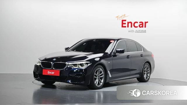 BMW 5 Series (G30) 2020 Черный из Кореи