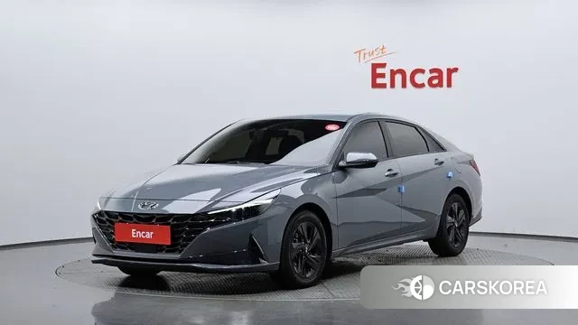 Hyundai Avante Hybrid (CN7) 2020 Серебристо-серый из Кореи