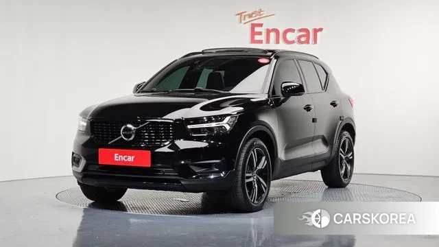 Volvo XC40 2018 Черный из Кореи