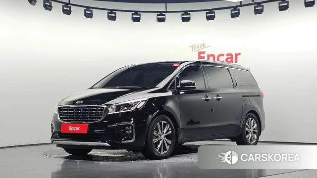 Kia The New Carnival 2018 Черный из Кореи