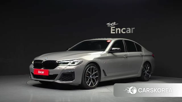 BMW 5 Series (G30) 2022 Серый из Кореи
