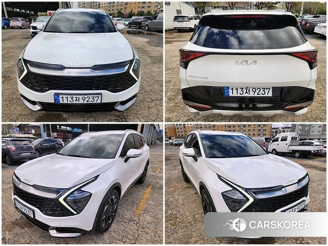 Kia Sportage 5th Generation 2021 Белый из Кореи