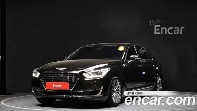 Genesis EQ900 2018 Черный из Кореи