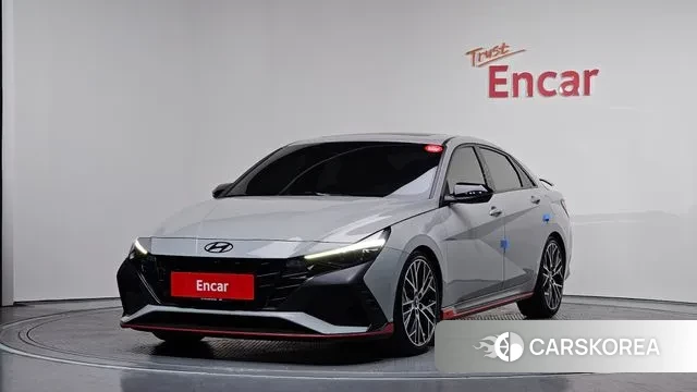 Hyundai Avante (CN7) 2022 Серый из Кореи
