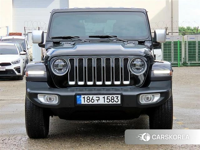 Jeep Wrangler (JL) 2021 Черный из Кореи