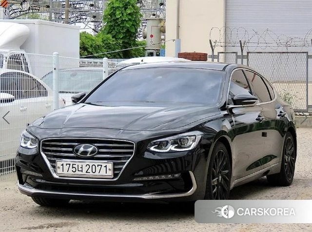 Hyundai Grandeur IG 2019 Черный из Кореи
