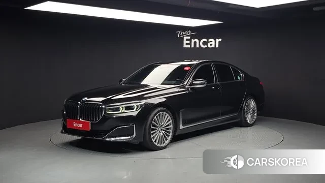 BMW 7 Series (G11) 2022 Черный из Кореи