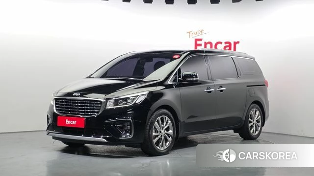 Kia The New Carnival 2018 Черный из Кореи