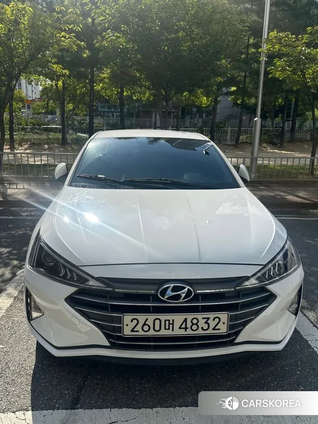 Hyundai The New Avante AD 2019 Белый из Кореи