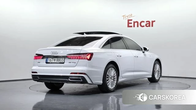 Audi A6 (C8) 2021 Белый из Кореи