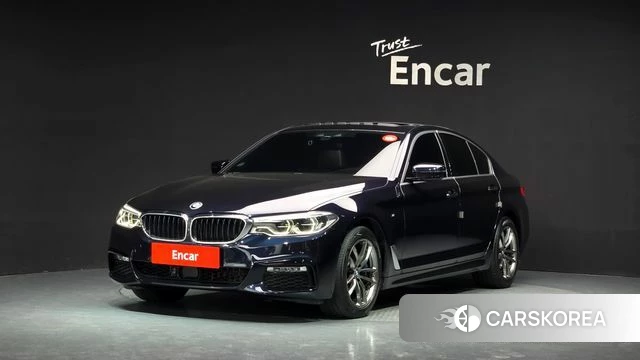 BMW 5 Series (G30) 2018 Синий из Кореи