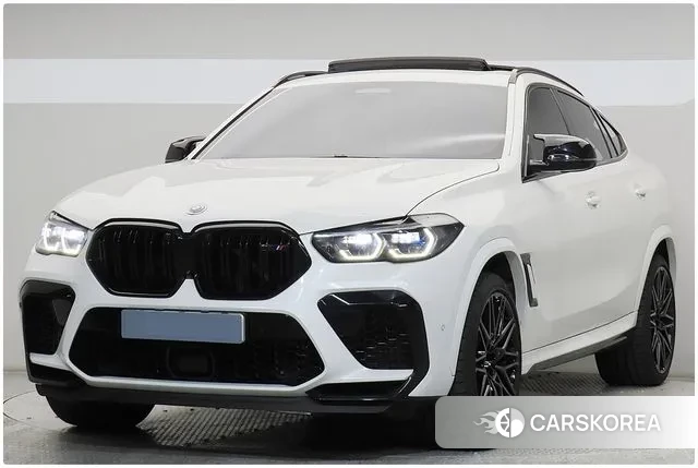 BMW X6M (G06) 2023 Белый из Кореи
