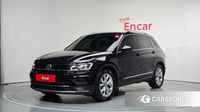 Volkswagen Tiguan second Generation 2018 Черный из Кореи