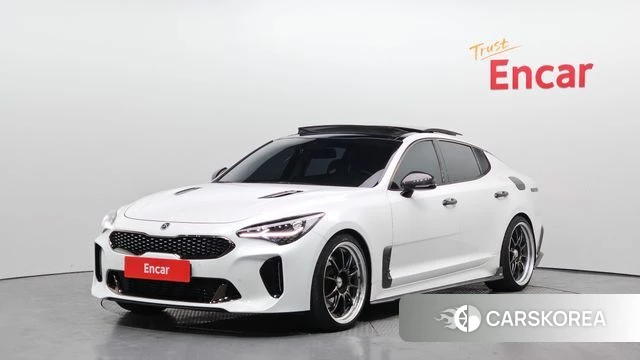 Kia Stinger 2018 Белый из Кореи