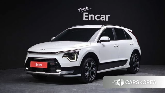Kia Di Ol Nu Niro 2022 Белый из Кореи