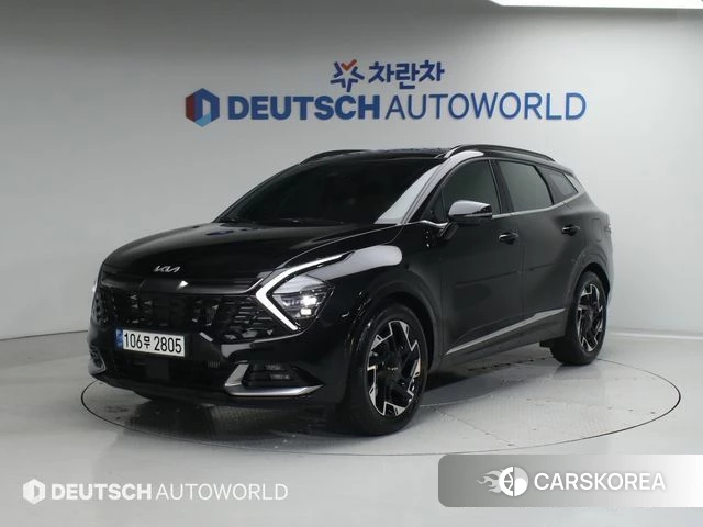 Kia Sportage 5th Generation 2022 Черный из Кореи