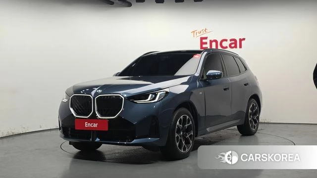 BMW X3 (G45) 2025 Небесно-голубой из Кореи