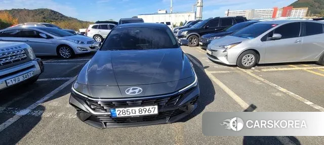 Hyundai The New Avante (CN7) 2023 Серый из Кореи