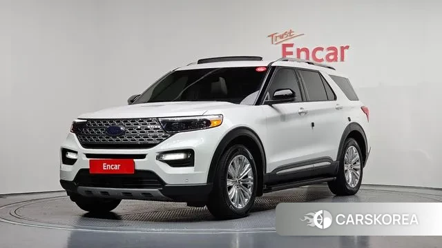 Ford Explorer 6th Generation 2021 Белый из Кореи