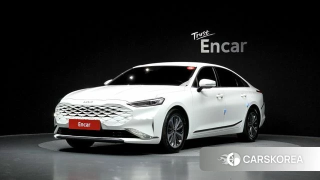 Kia K8 Hybrid 2022 Белый из Кореи
