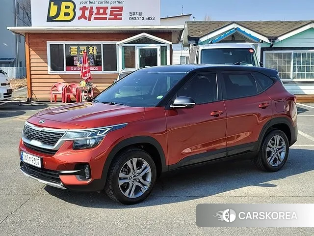 Kia Seltos 2020 Красный из Кореи