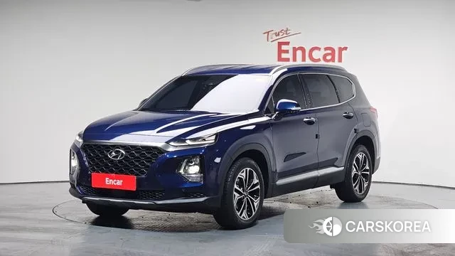 Hyundai Santa Fe TM 2018 Синий из Кореи