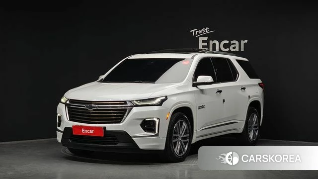 Chevrolet (GM Daewoo) Traverse 2023 Белый из Кореи