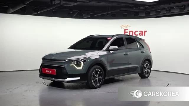 Kia Di Ol Nu Niro 2022 Зеленый из Кореи