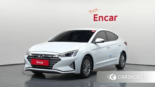 Hyundai The New Avante AD 2019 Белый из Кореи