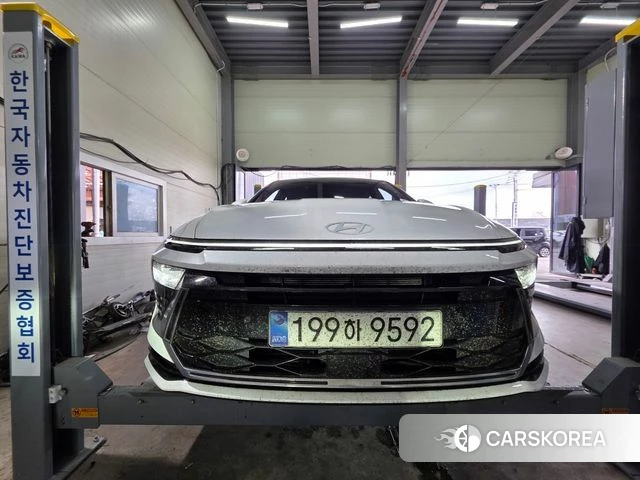 Hyundai Sonata D Edge (DN8) 2024 Белый из Кореи