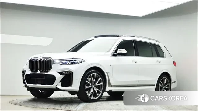 BMW X7 (G07) 2020 Белый из Кореи
