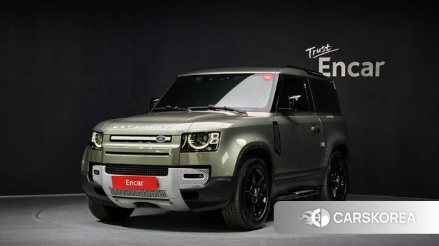 Land Rover Defender (L663) 2021 Темно-зеленый из Кореи