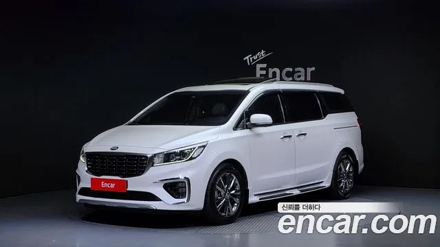 Kia The New Carnival 2019 Белый из Кореи