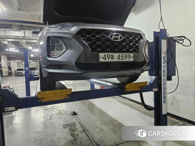 Hyundai Santa Fe TM 2018 Серый из Кореи